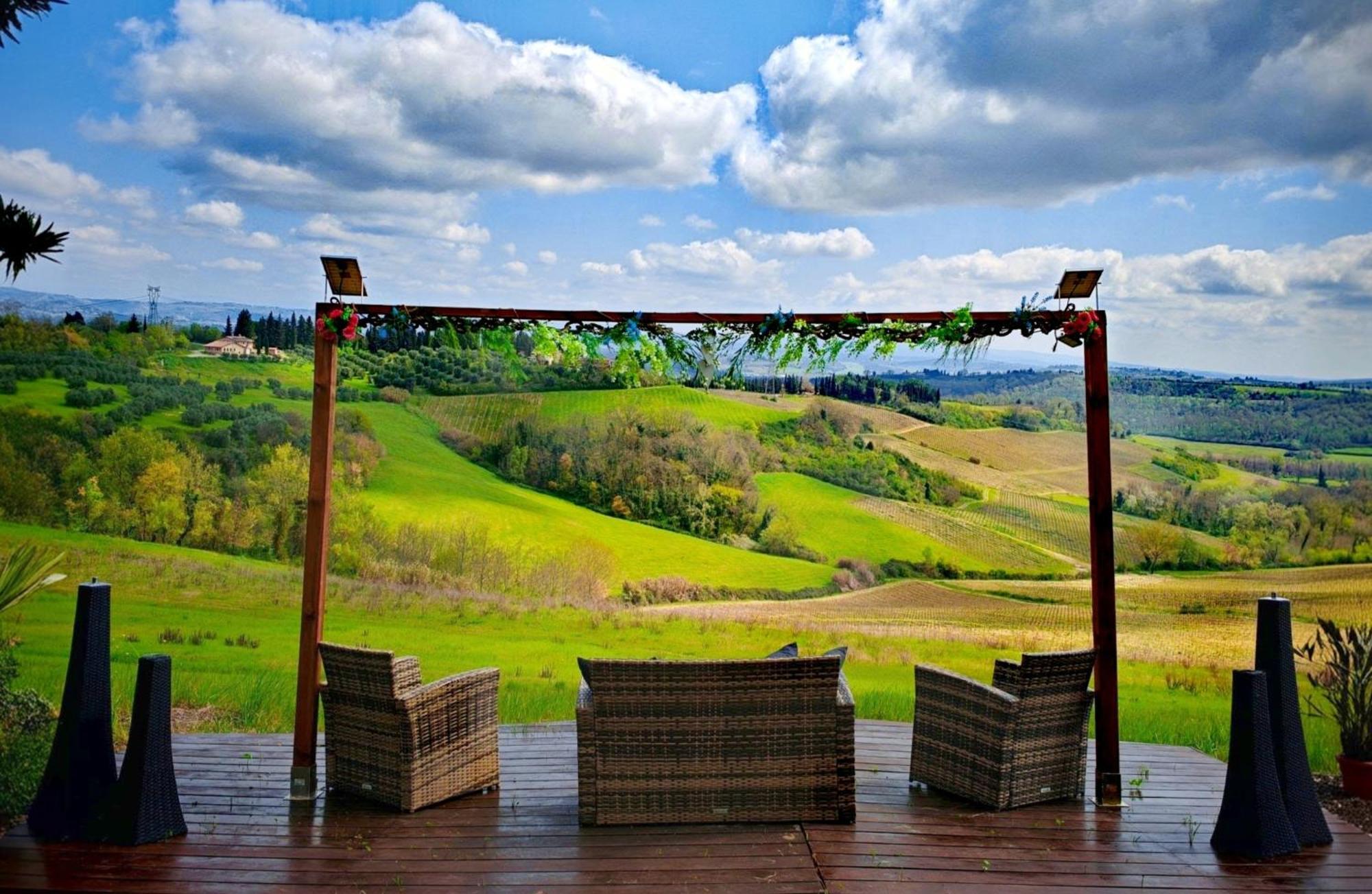 Il Leccio - Casa Toscana Il Fienile Gambassi Terme Exterior foto